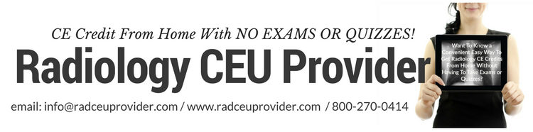Radiology CEU Providers