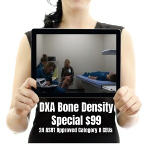 DXA Bone Densisty 24 ASRT APPROVED CEUs One Package ON SALE $99