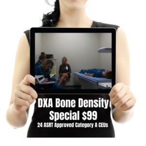 DXA Bone Densisty 24 ASRT APPROVED CEUs One Package $99